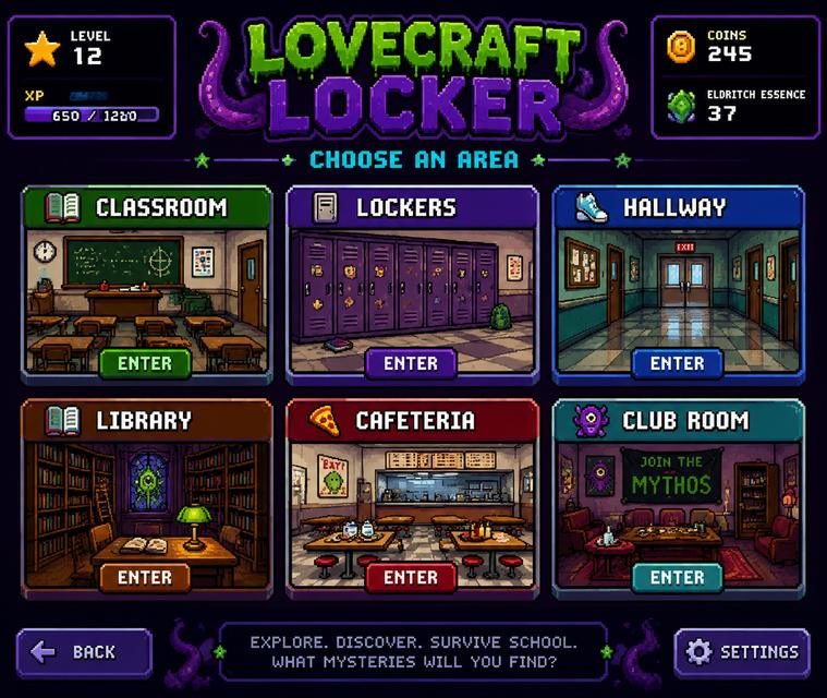 Lovecraft Locker 故事片段 实机截图 8