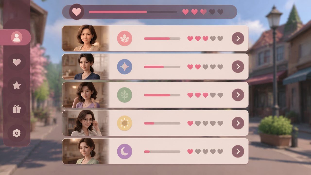 熟女日 角色养成 页面配图 6