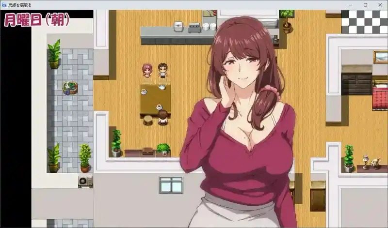 NTR兄妻~胁迫下嫂子沉沦的淫荡秘密 官方-失败 实机画面 专题图 2